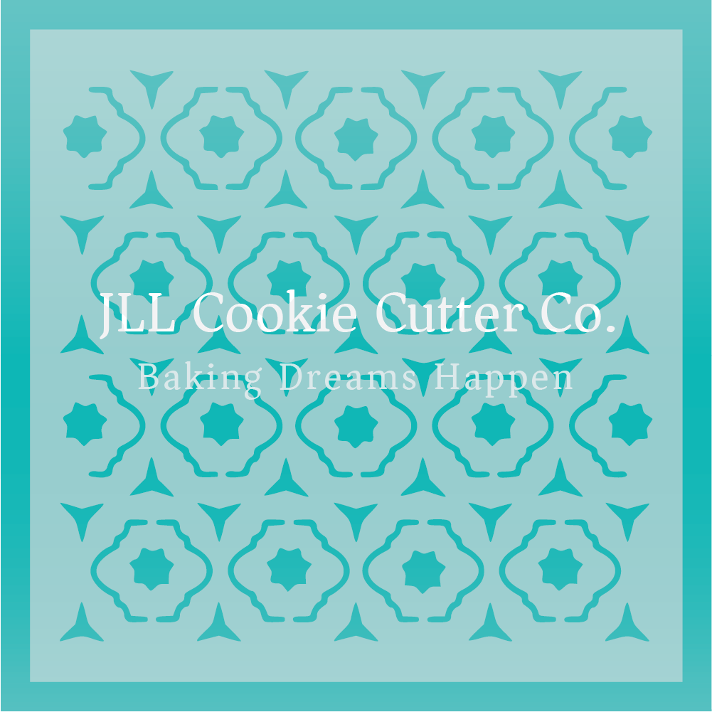 Moroccan Pattern Cookie Stencil