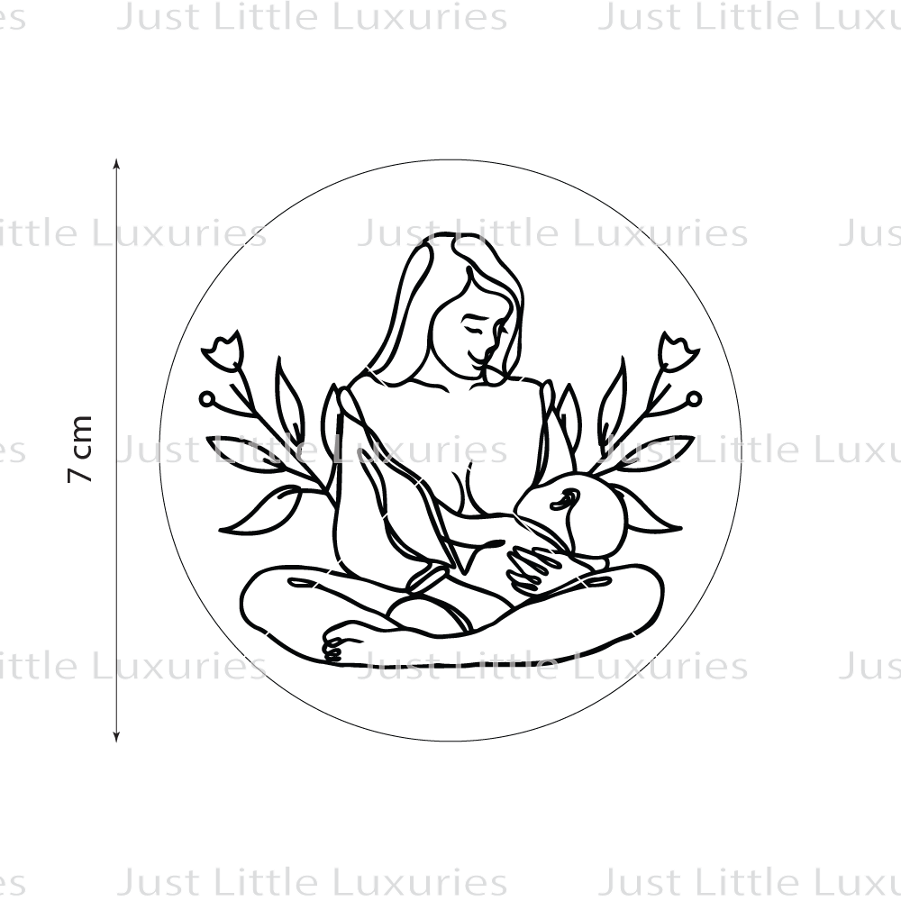 Mother with Child Cookie Stamp