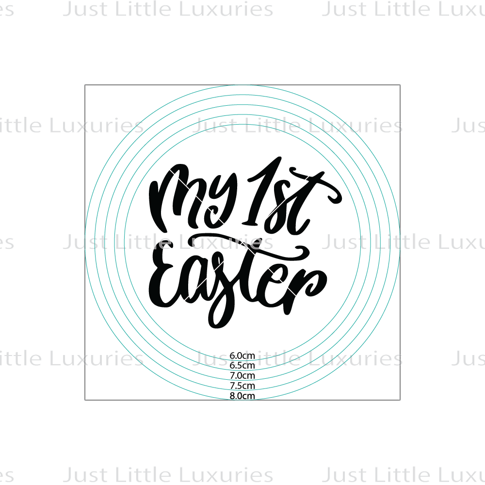 My 1st Easter Cookie Stamp