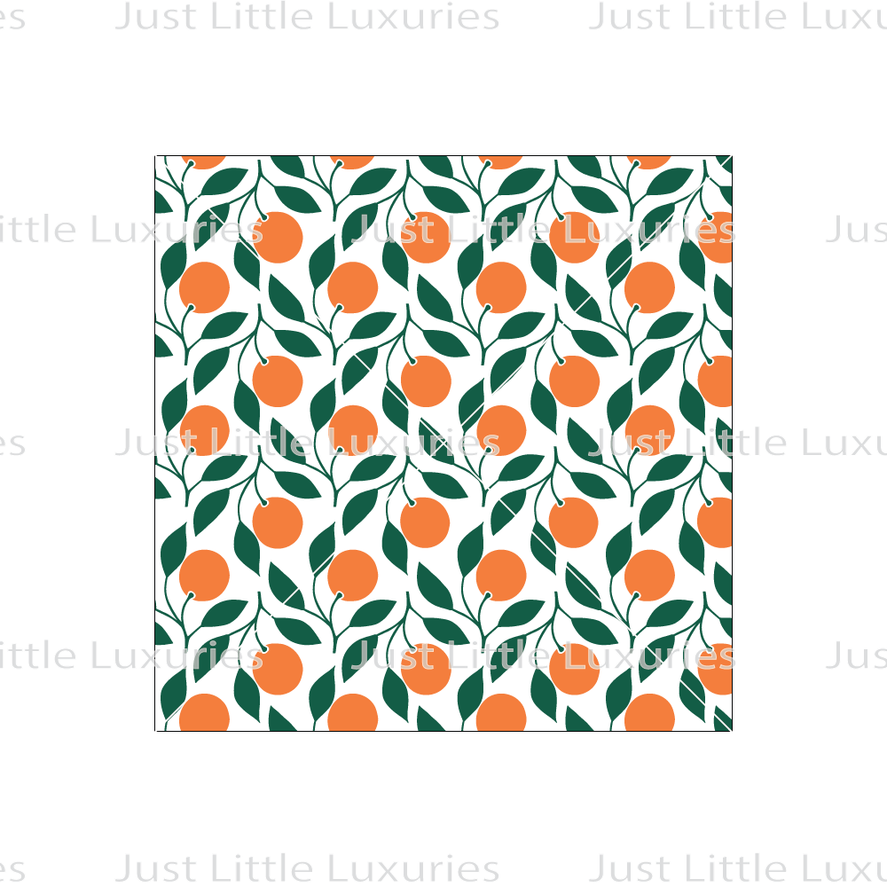 Oranges (2) Pattern Debosser
