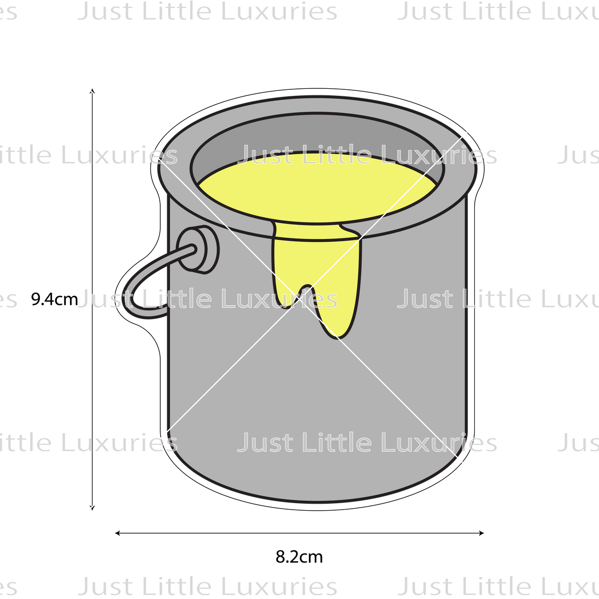 Home Alone Paint Bucket Cookie Cutter Just Little Luxuries