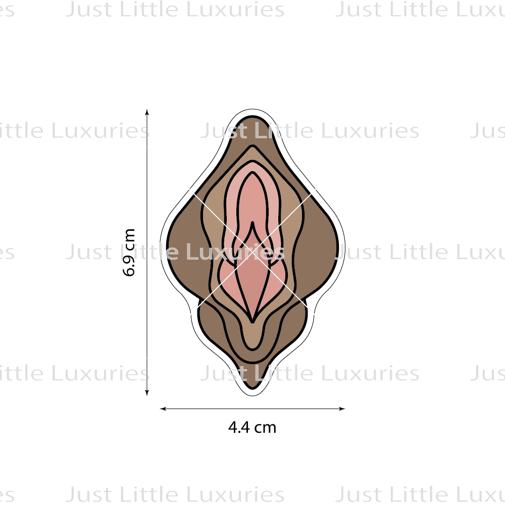 The Petal Vulva Cookie Cutter