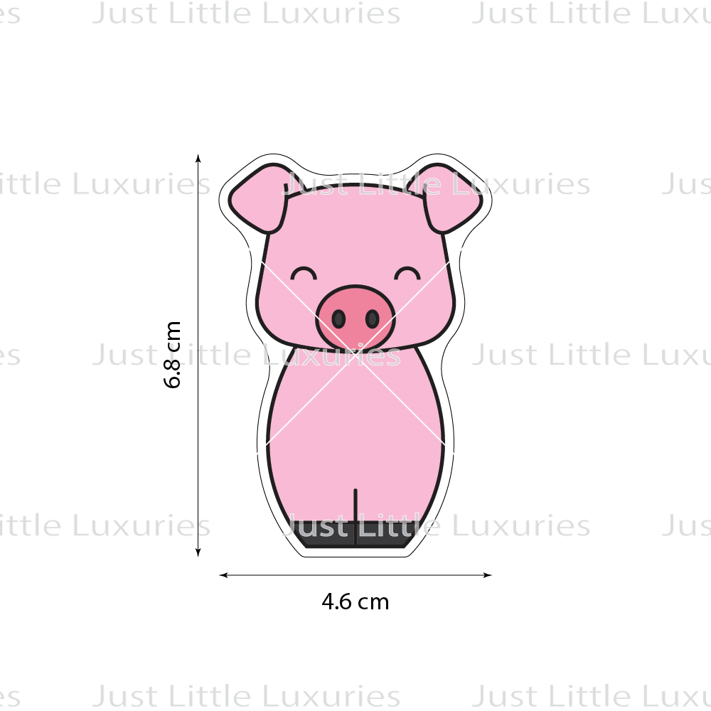 Pig Cookie Cutter | Farm Yard