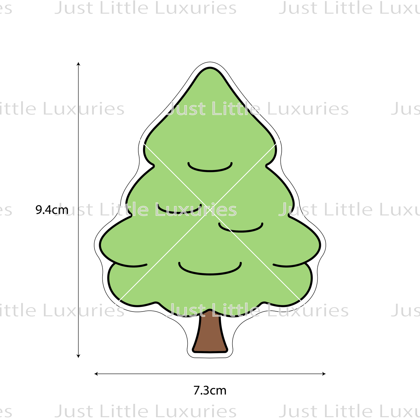 Pine Tree Cookie Cutter