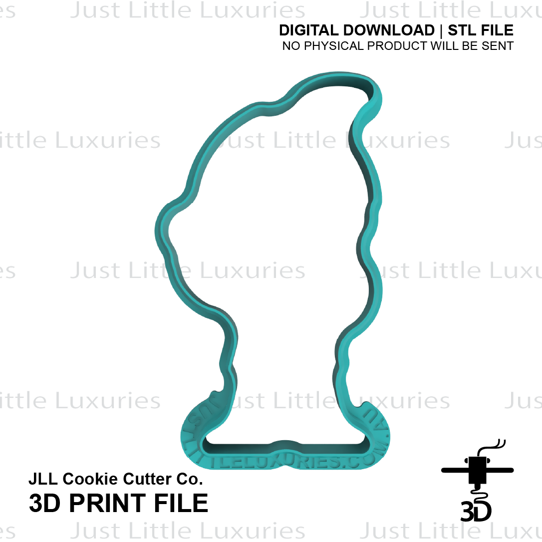 Pirate (1) Cookie Cutter (STL - Digital Download)