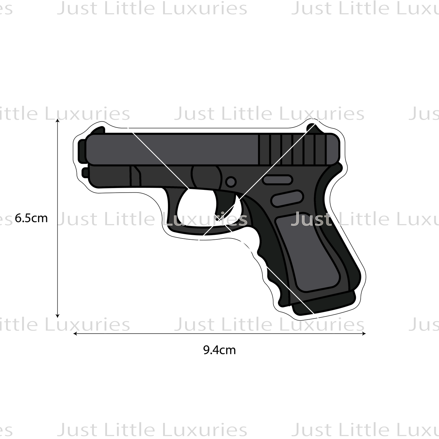 Pistol Cookie Cutter