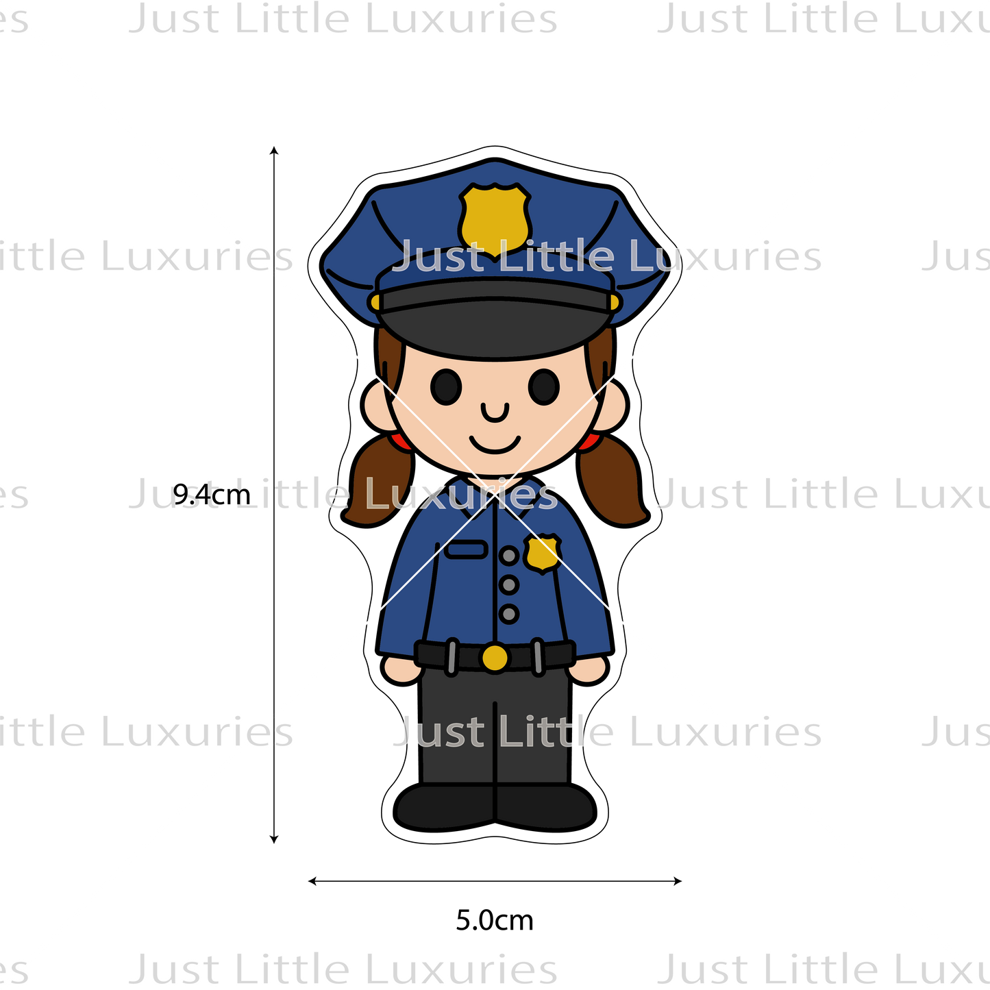 Police Officer (1) Cookie Cutter