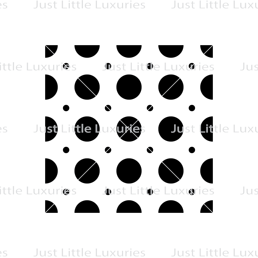 Polka Dot Array (Light) Pattern Debosser