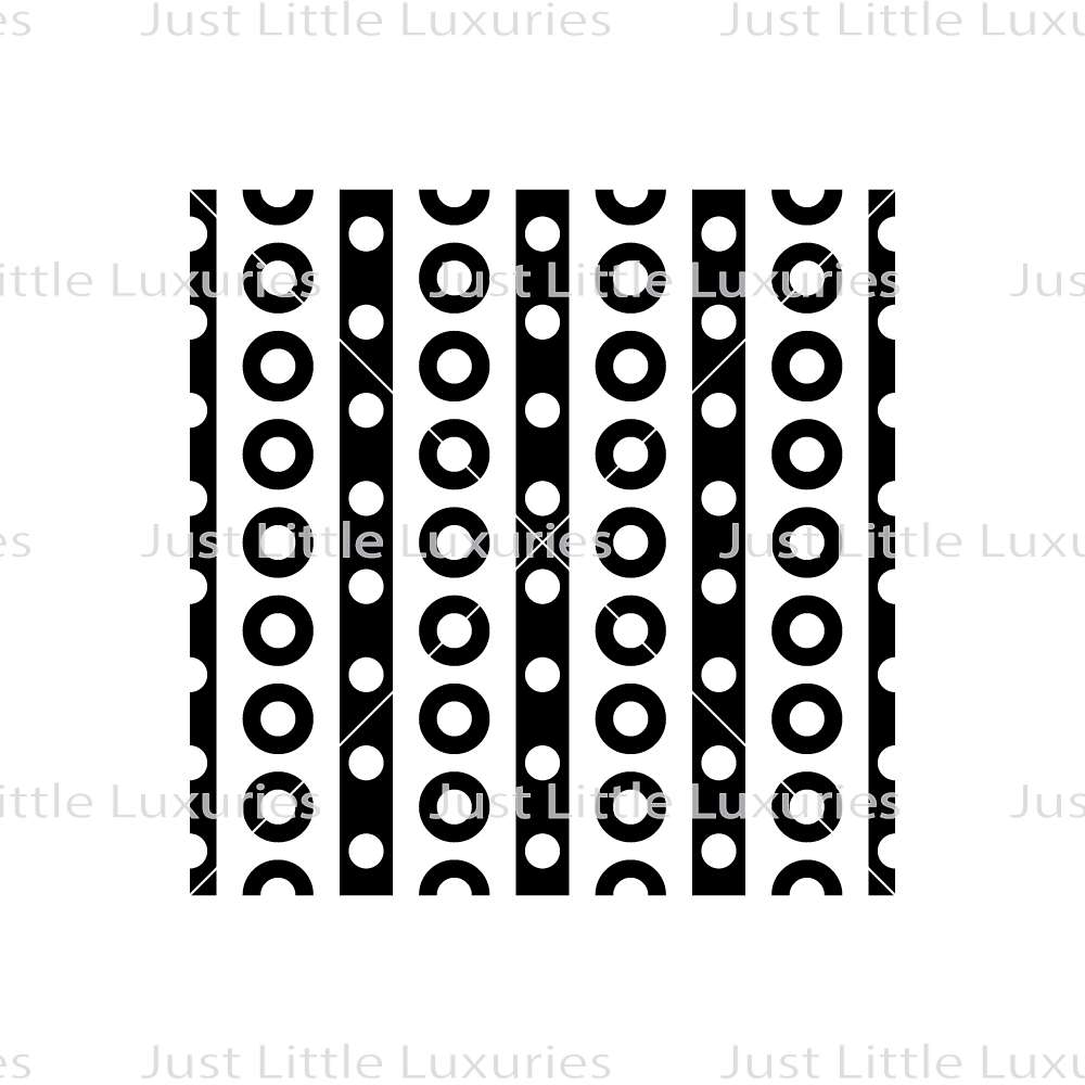 Polka Lines (Light) Pattern Debosser