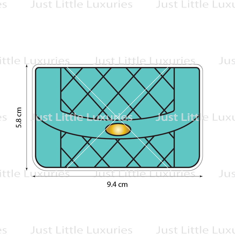 Tiffany Purse Layered Cookie Cutter
