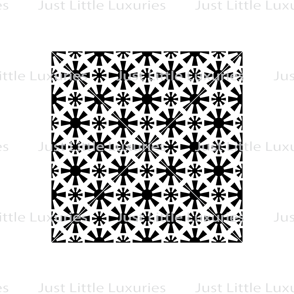 Rising Sun (Dense) Pattern Debosser