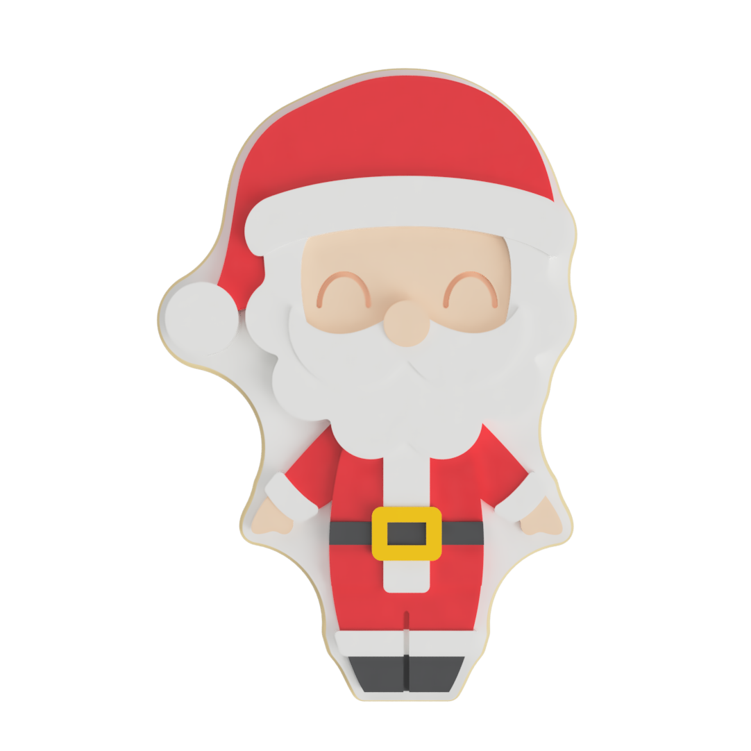 Santa Cookie Cutter