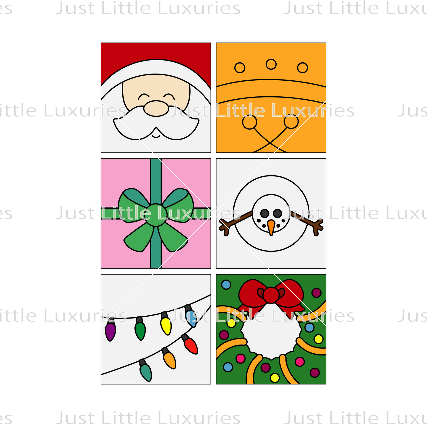 Christmas Cookie Stamp Set 1