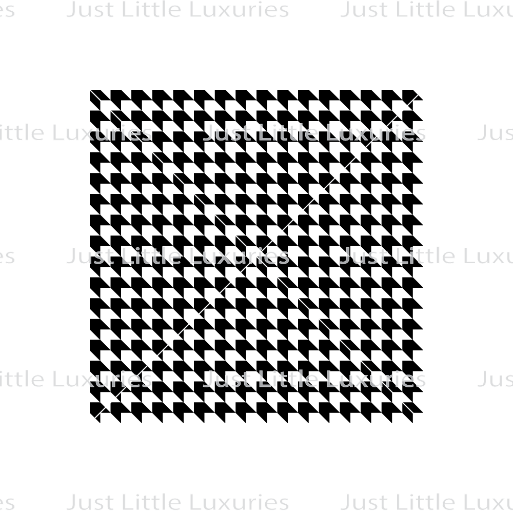 Sharp Houndstooth (Dense) Pattern Debosser