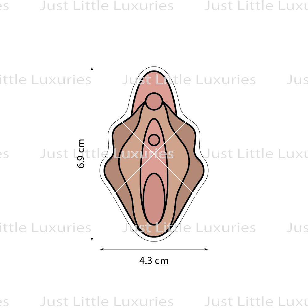 The Summit Vulva Cookie Cutter