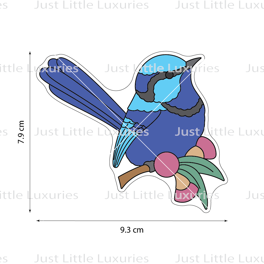 Superb Fairy Wren Cookie Cutter