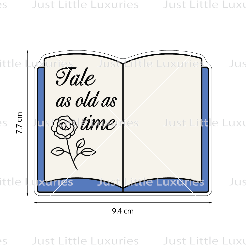 Fairy Tale Book - "Tale as old as time..." (B&B) Cookie Cutter