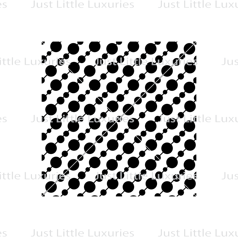 Tethered Dots (Dense) Pattern Debosser