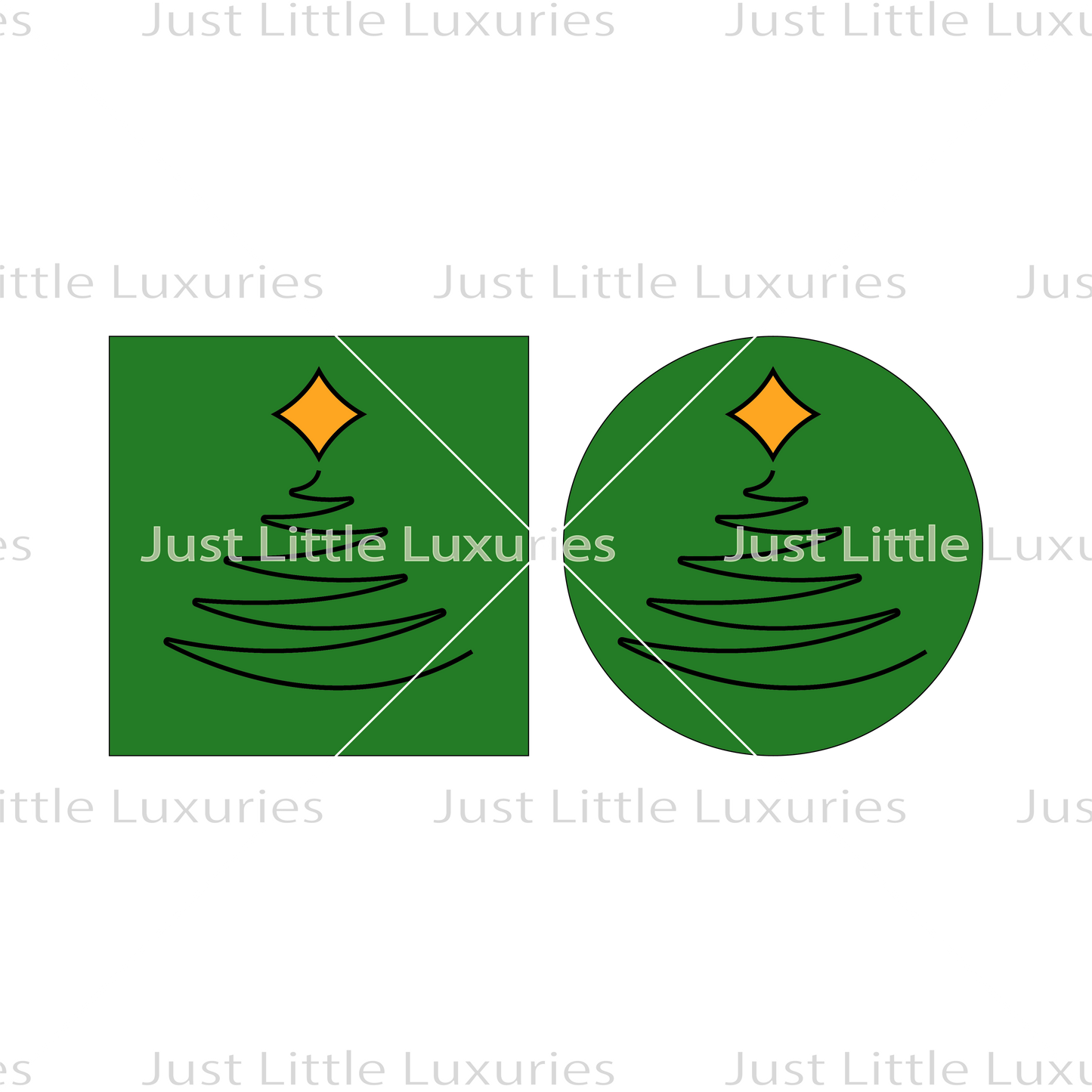 Christmas Tree Cookie Stamp