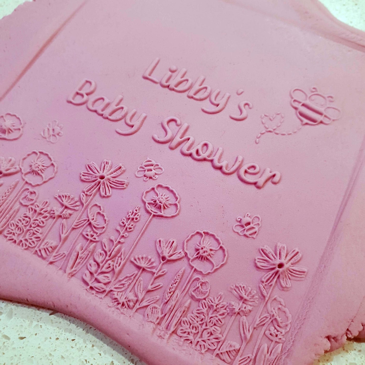 Custom Baby Shower Pattern (1) Raised Embosser - just-little-luxuries