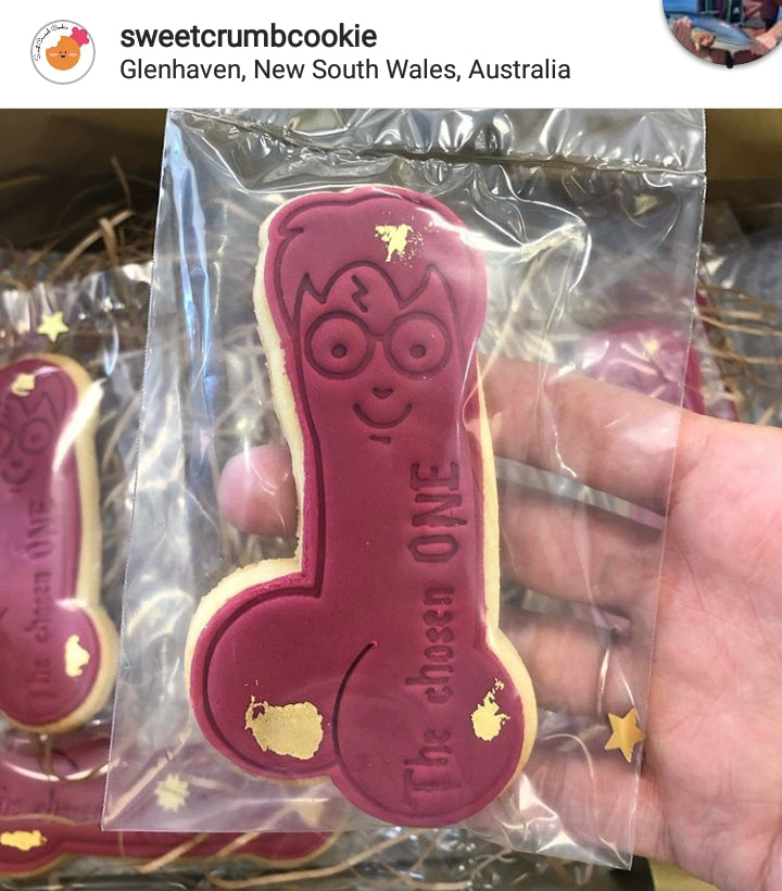 Harry Potter Penis Cookie Cutter and Stamper - just-little-luxuries