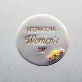 "International Women's Day" Cookie stamp