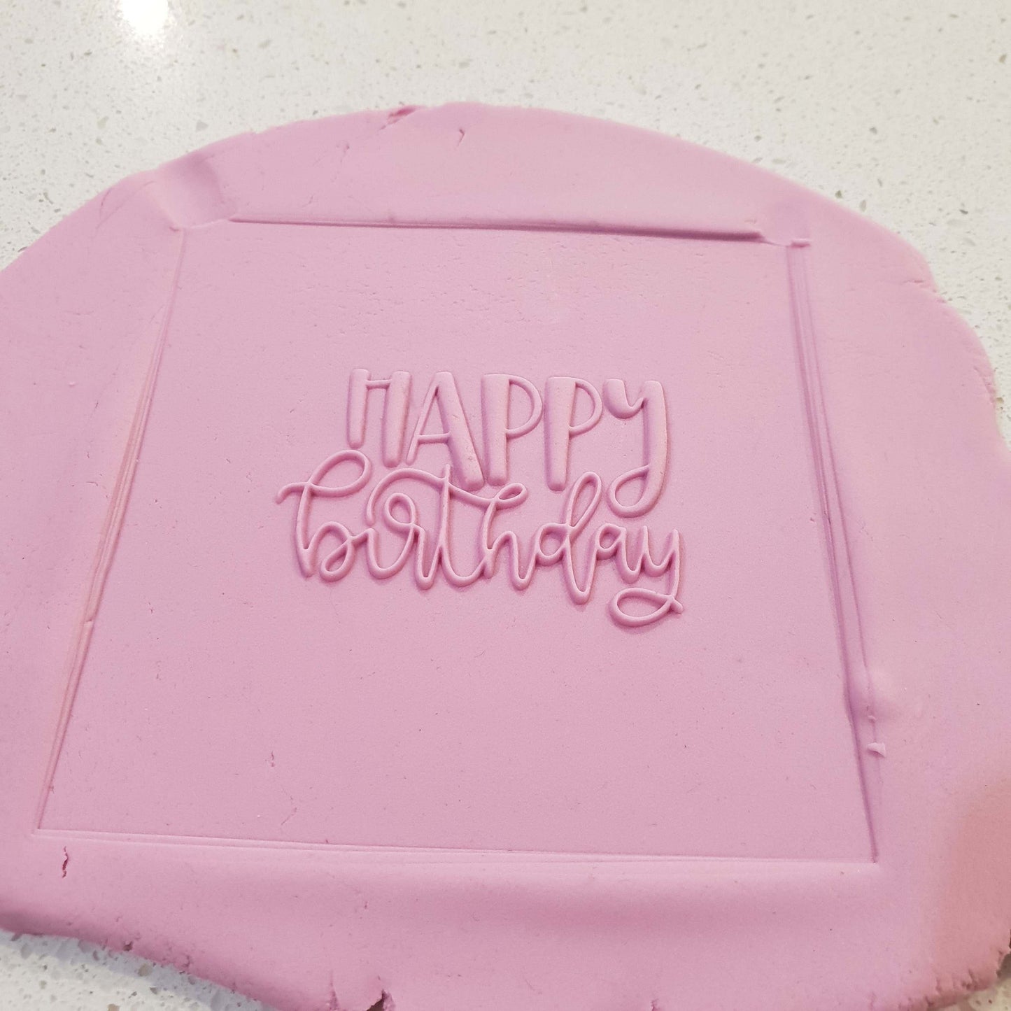 Happy Birthday (2) Raised Embosser - just-little-luxuries