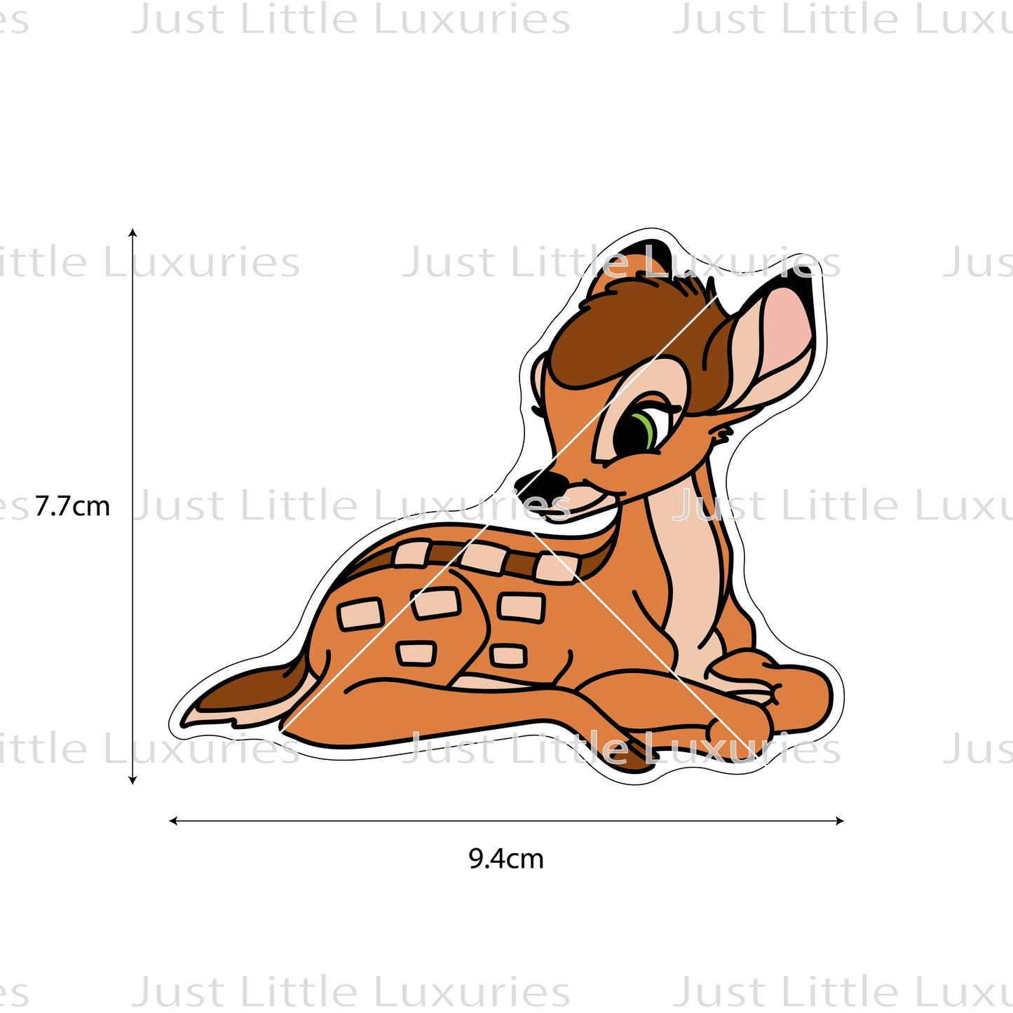 Deer Resting Cookie Cutter