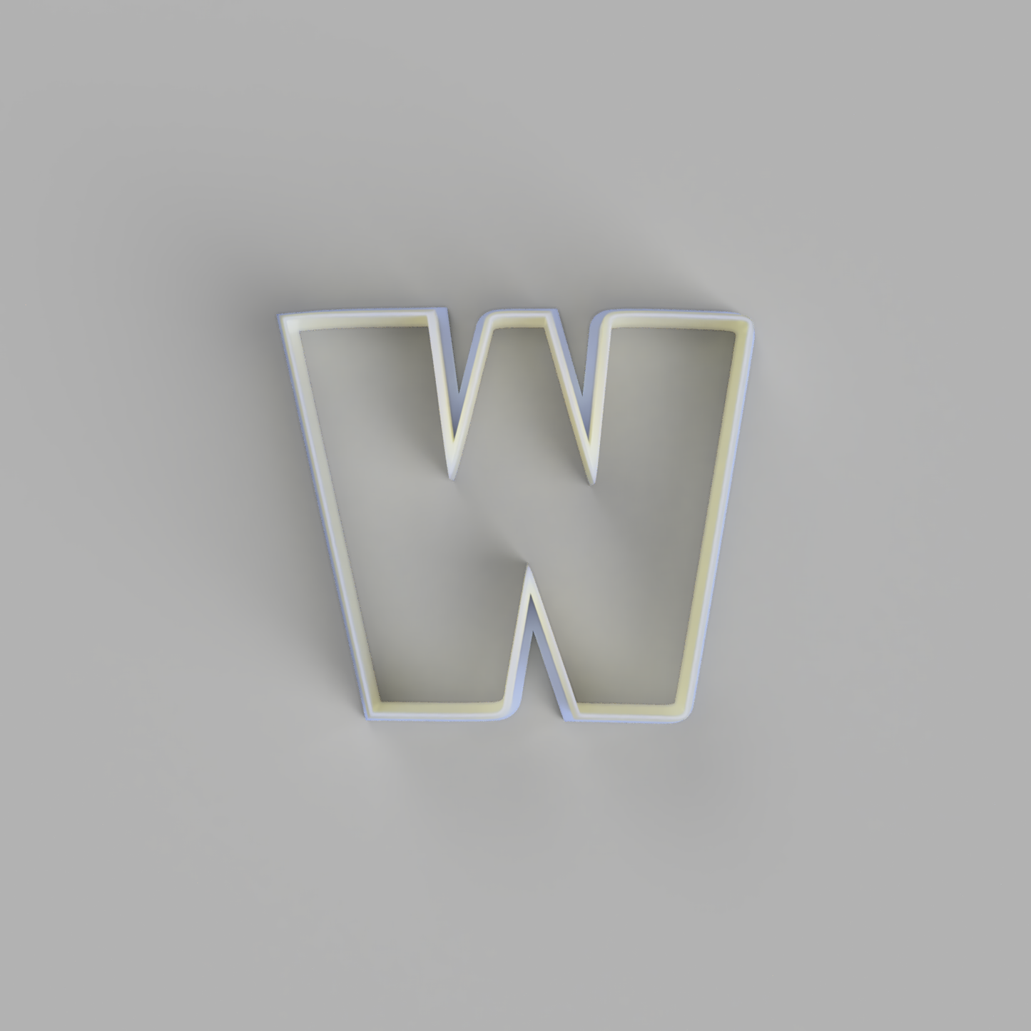 Capital W - Alphabet Cookie Cutters - just-little-luxuries