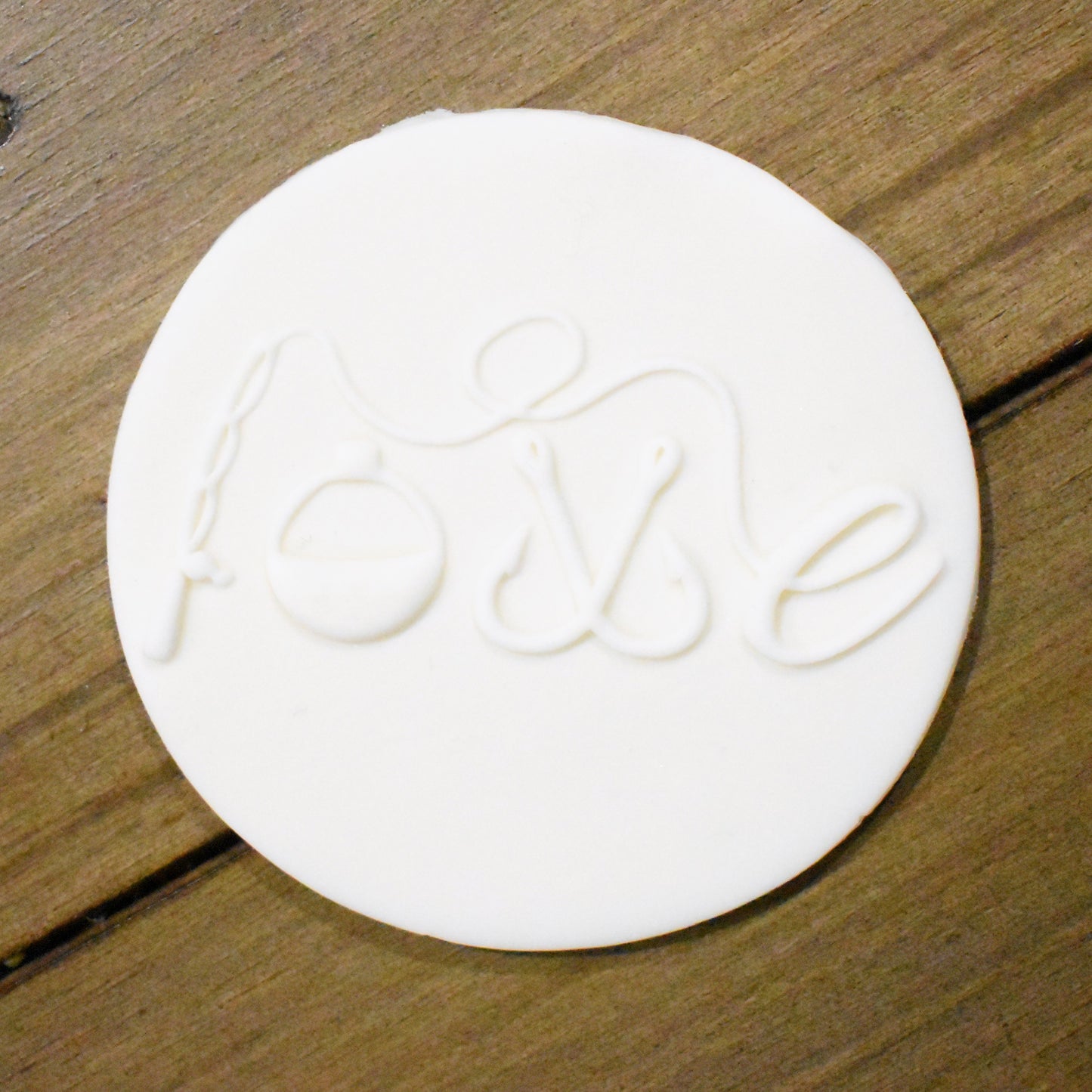 "LOVE" Fishing theme Debosser