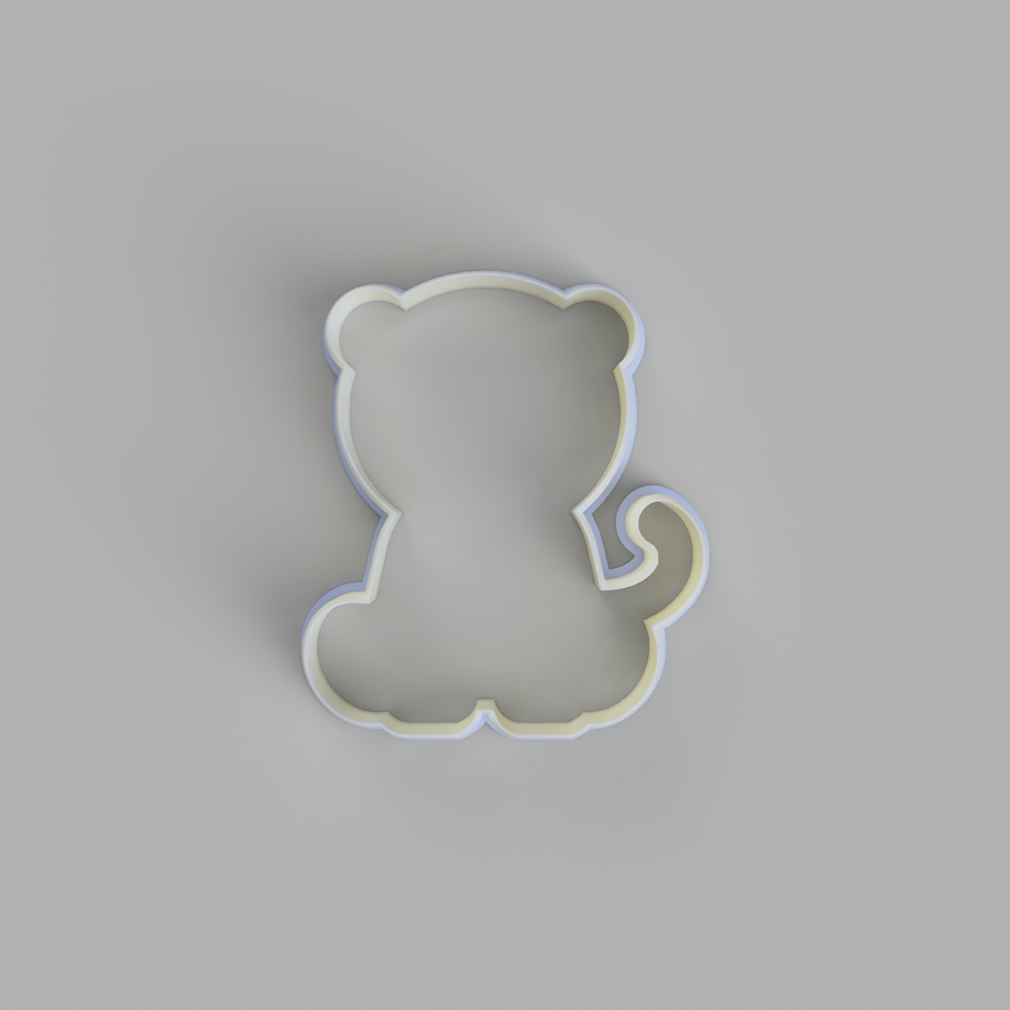 Safari Animals - Tiger (sitting) Cutter and Embosser - just-little-luxuries