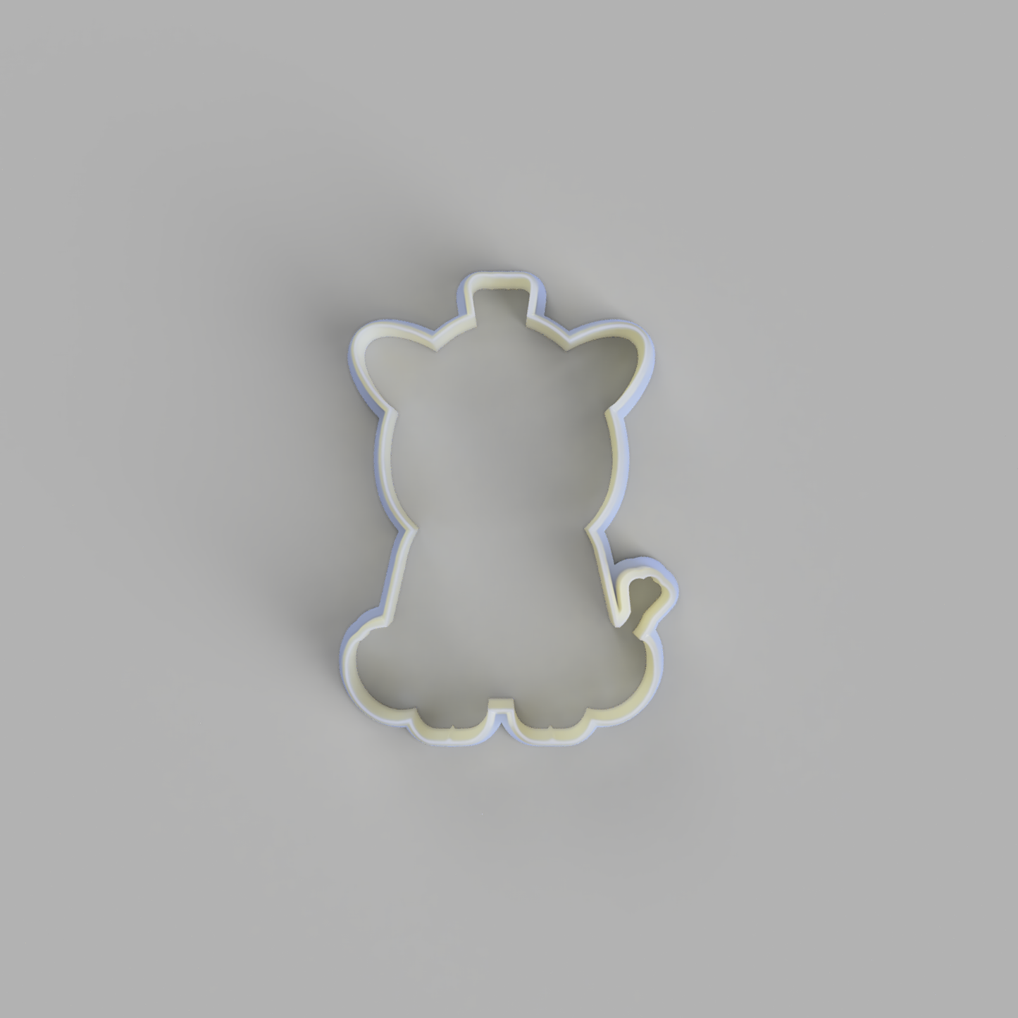 Safari Animals - Zebra (sitting) Cutter and Embosser - just-little-luxuries