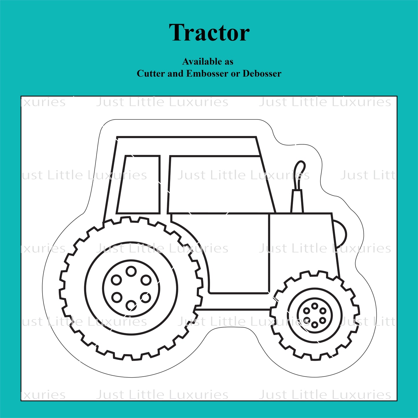 On the Farm - Tractor Cookie Cutter