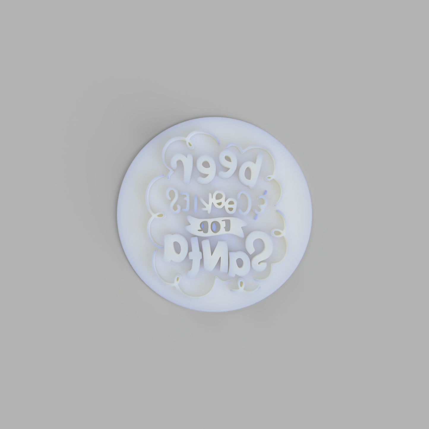 Beer and Cookies For Santa - Embosser - just-little-luxuries