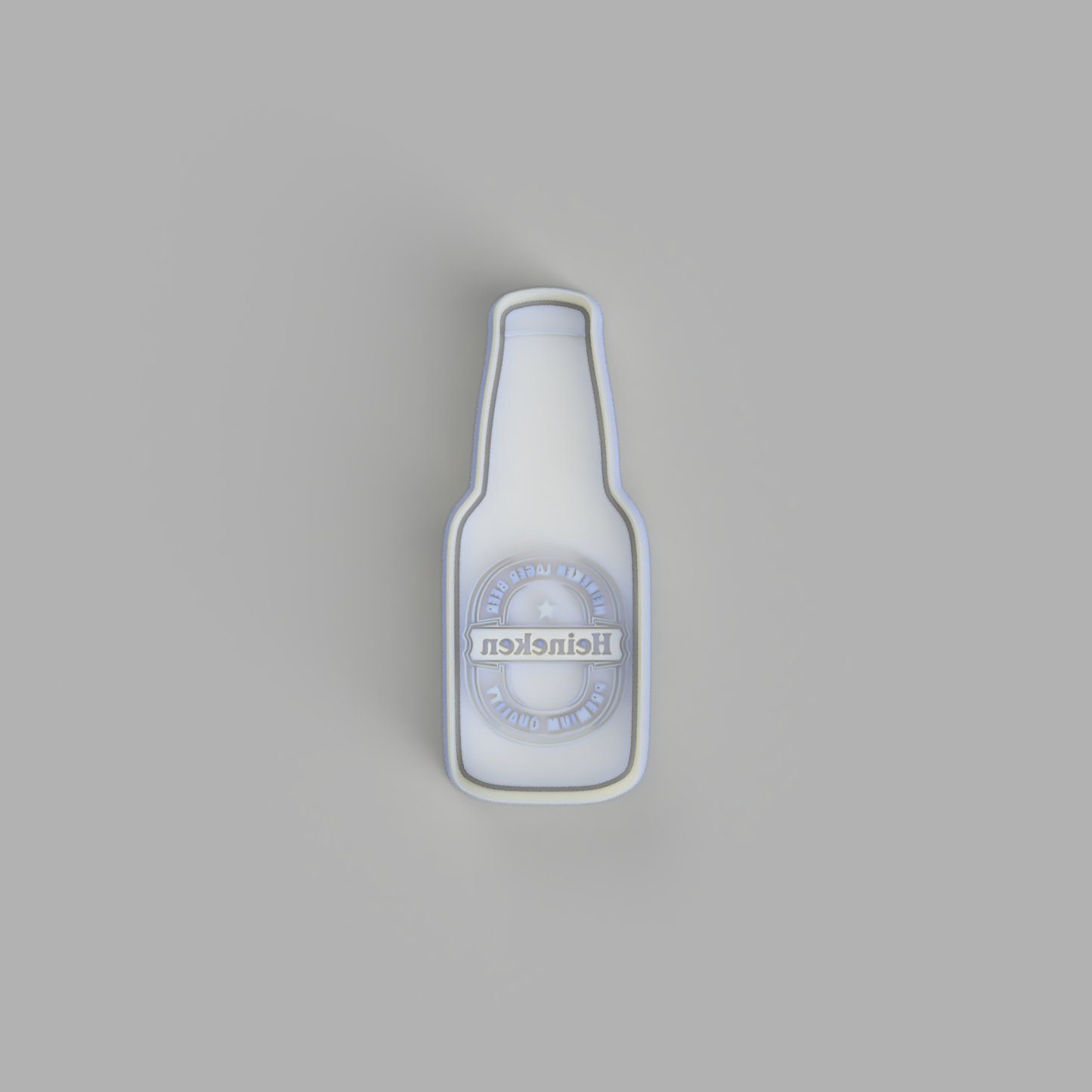 Heineken Beer Bottle Cookie Cutter and Embosser - just-little-luxuries