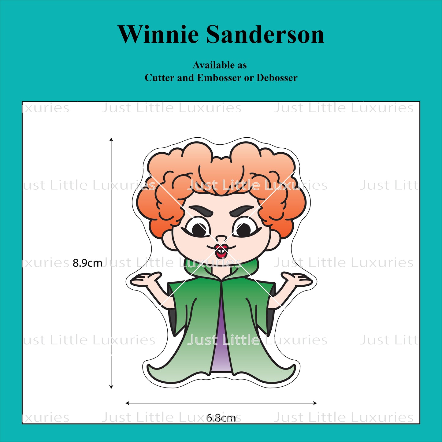 Winnie Sanderson (Chibi) Cookie Cutter
