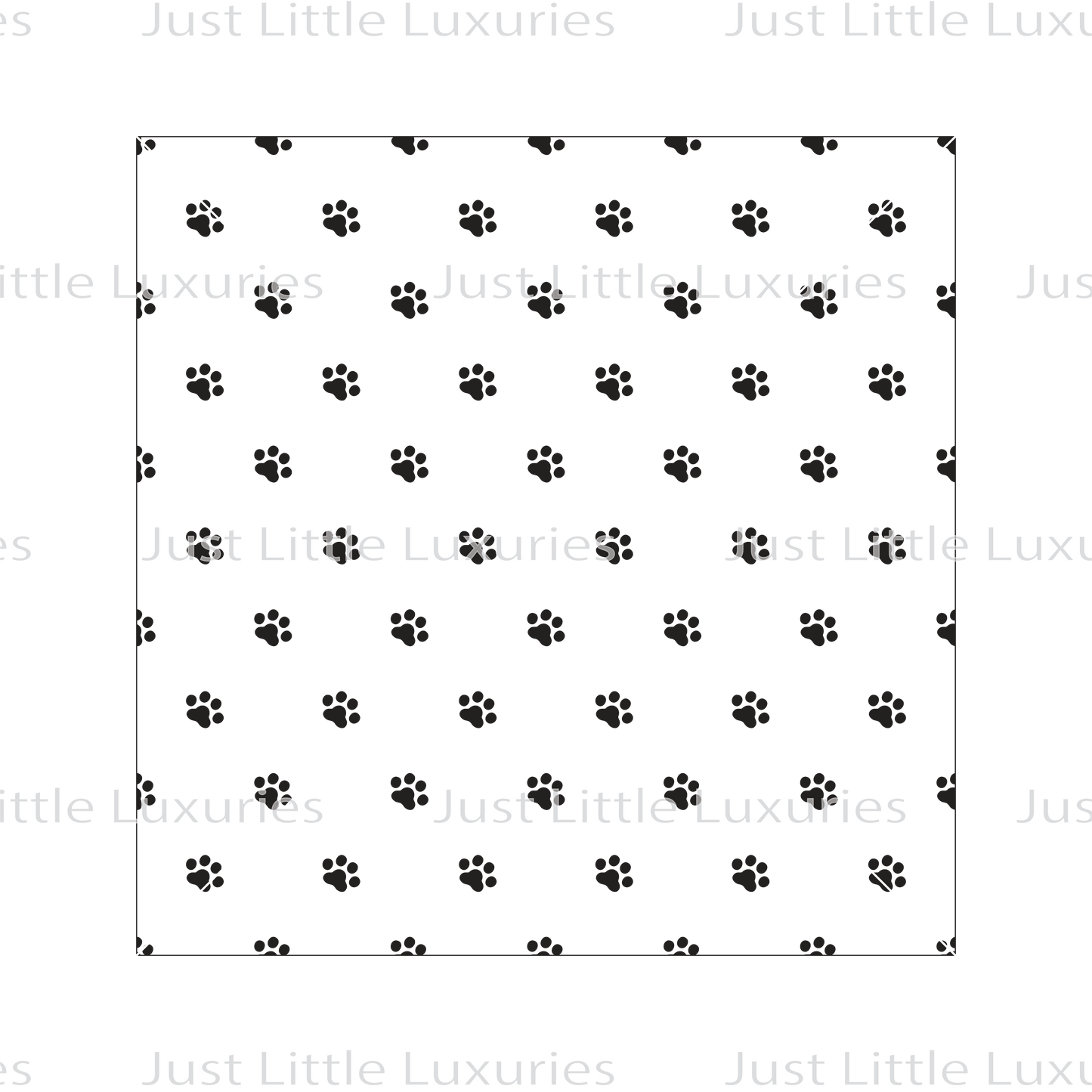 Paw Print (4) Pattern Debosser