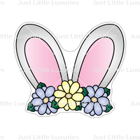 Easter Bunny Ears (Floral) Cookie Cutter