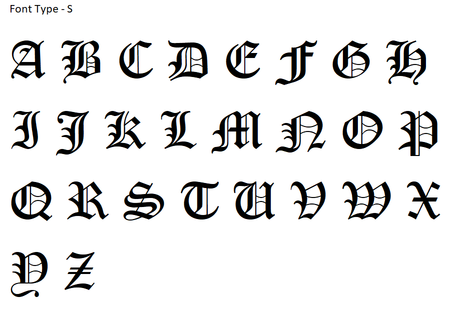 Monogram Raised 3D Cookie Embosser. Font Type S - just-little-luxuries