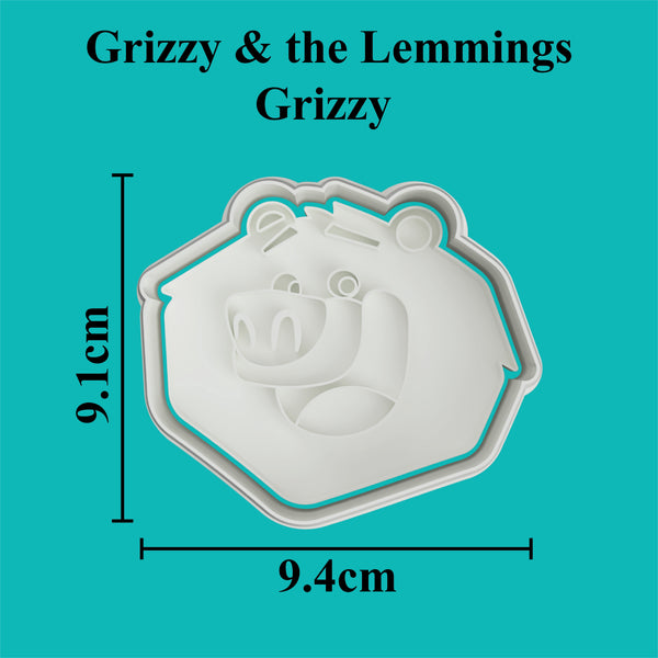 Grizzy Cookie Cutter Set