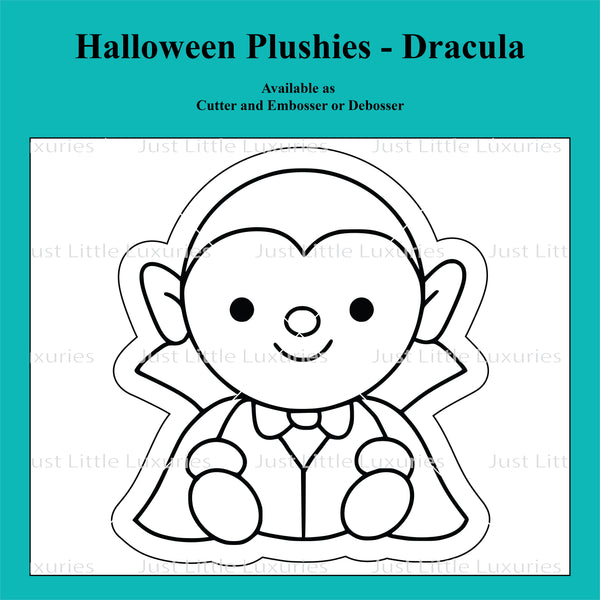 Halloween Plushies - Dracula Cookie Cutter