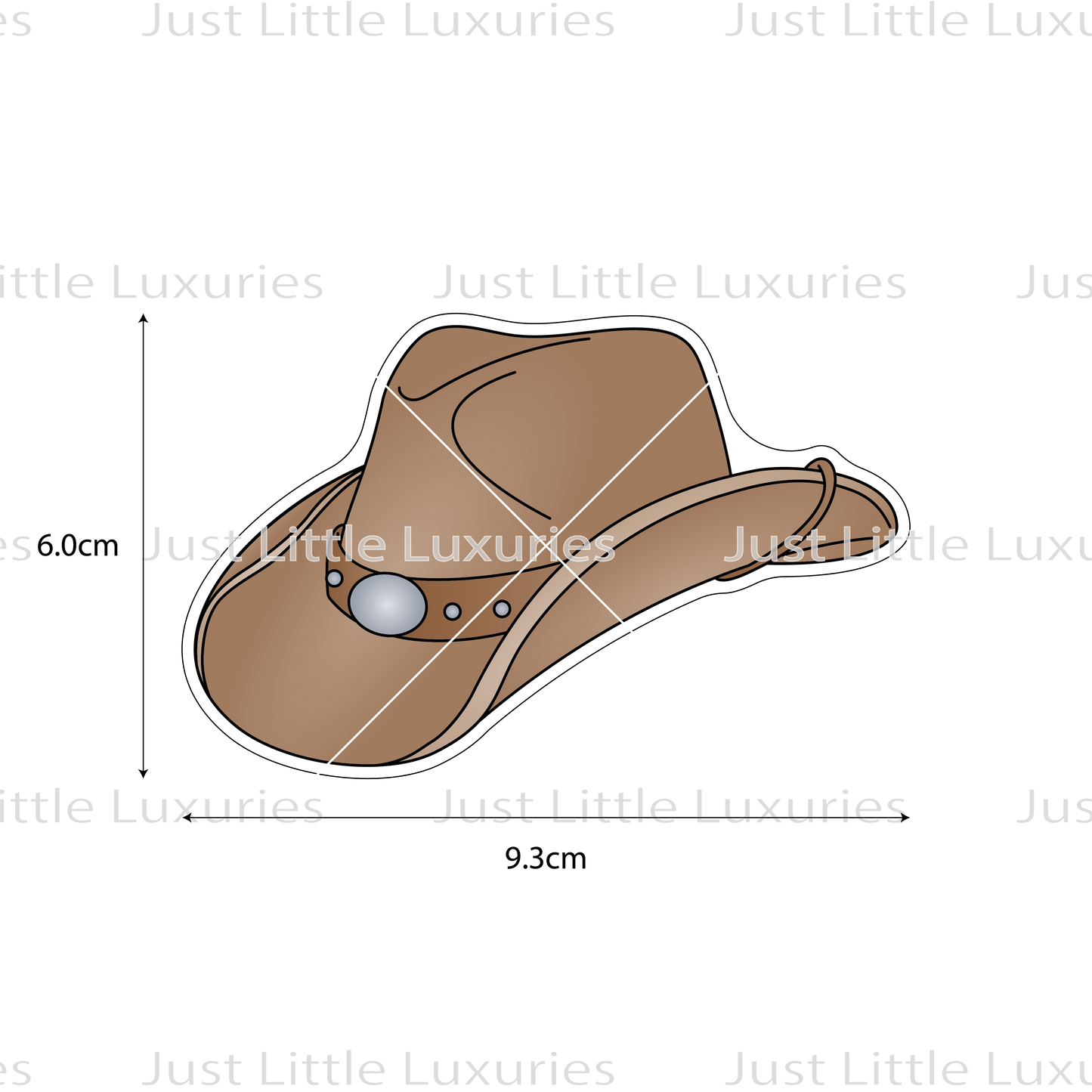 Cowboy Hat Cookie Cutter