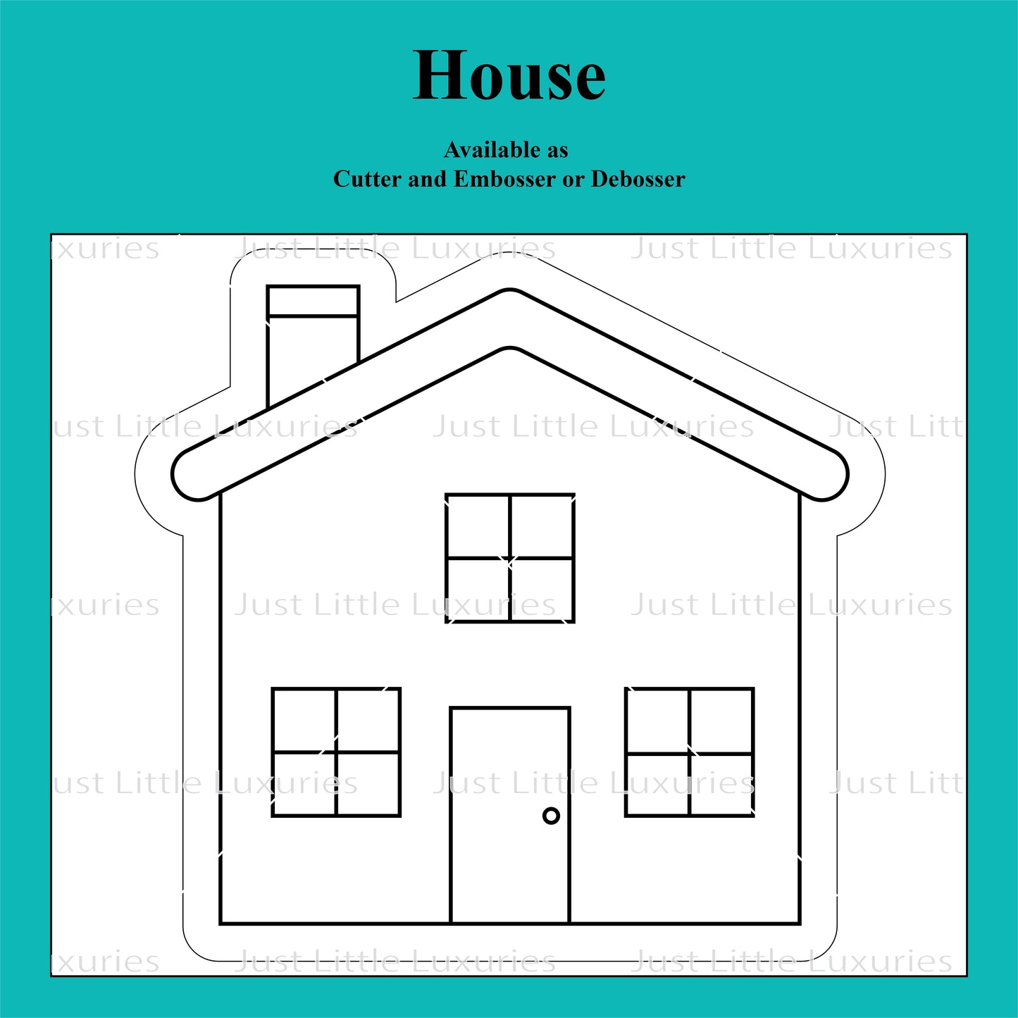 House Cookie Cutter and Embosser