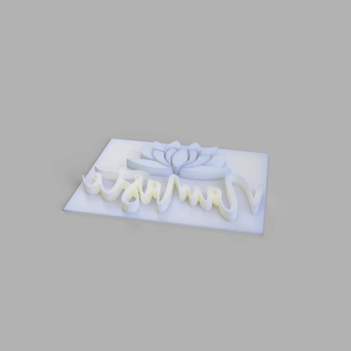 Namaste Fondant stamper - just-little-luxuries