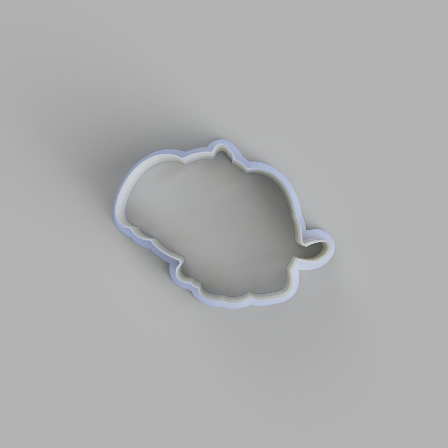 Elephant cookie cutter and stamper. - just-little-luxuries