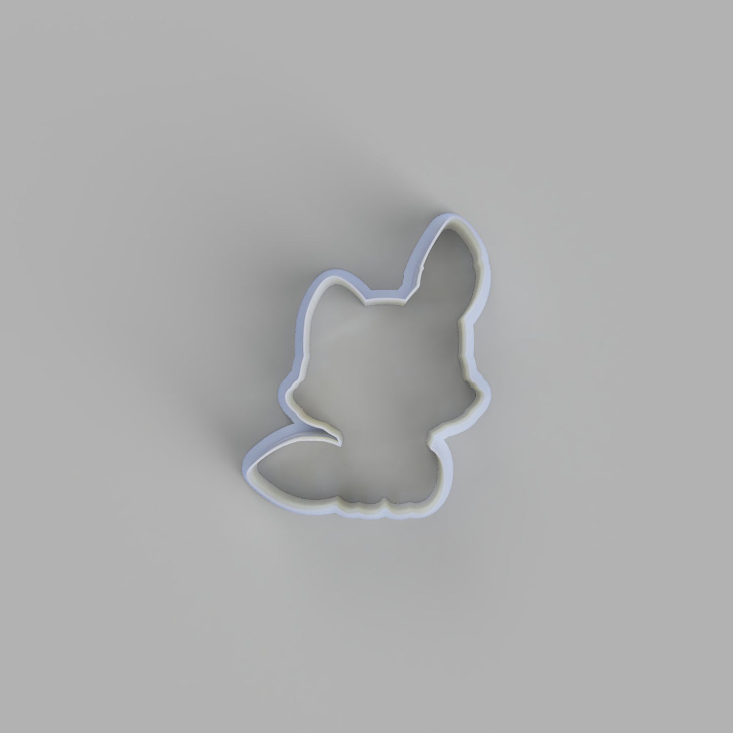 Fox with feather cookie cutter and stamper - just-little-luxuries