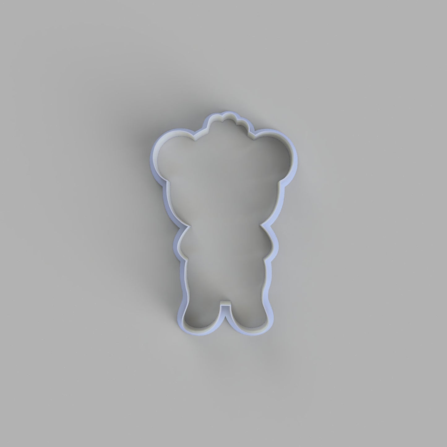 Teddy bear love heart cookie cutter - just-little-luxuries
