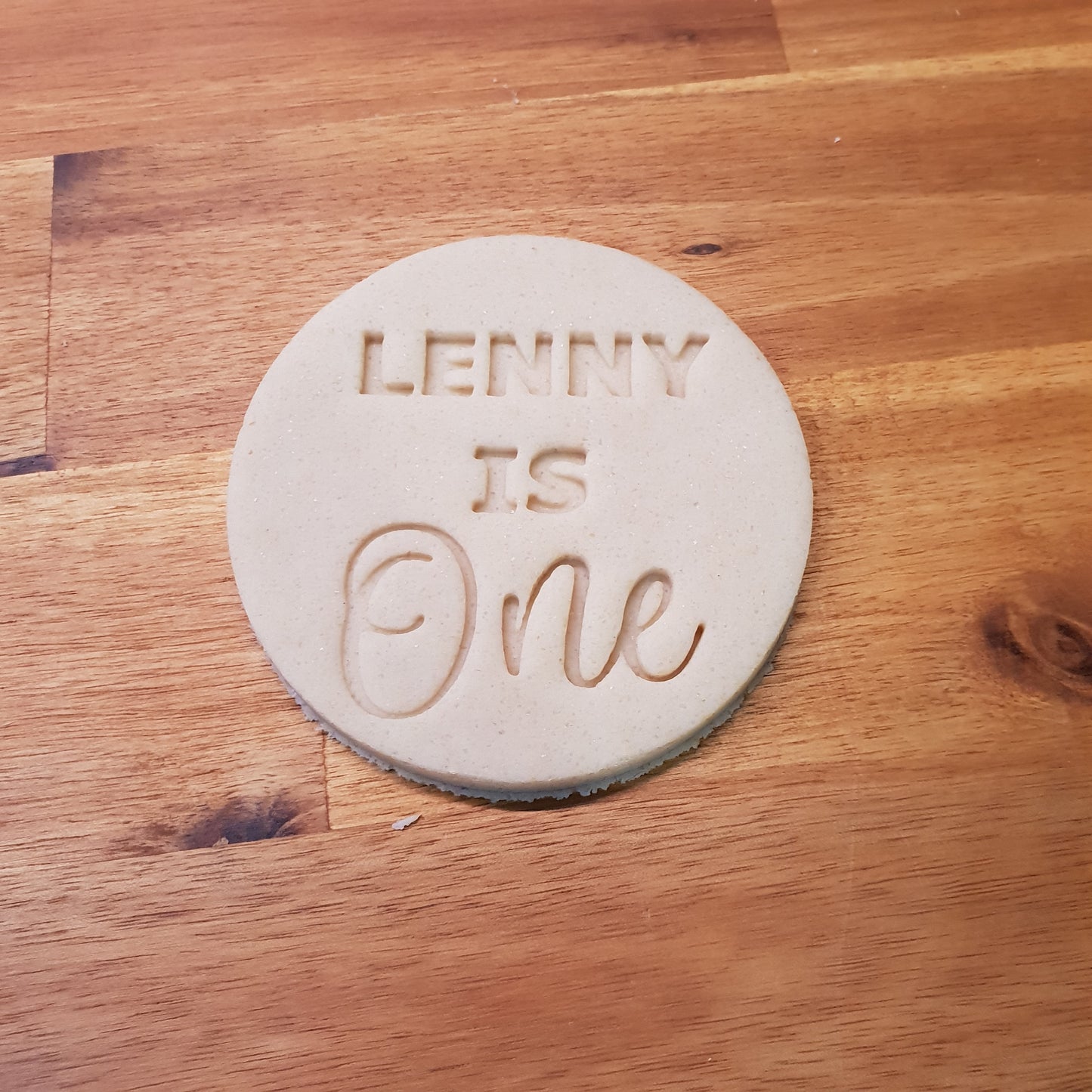 Custom Birthday Cookie Cutter and Stamper - just-little-luxuries