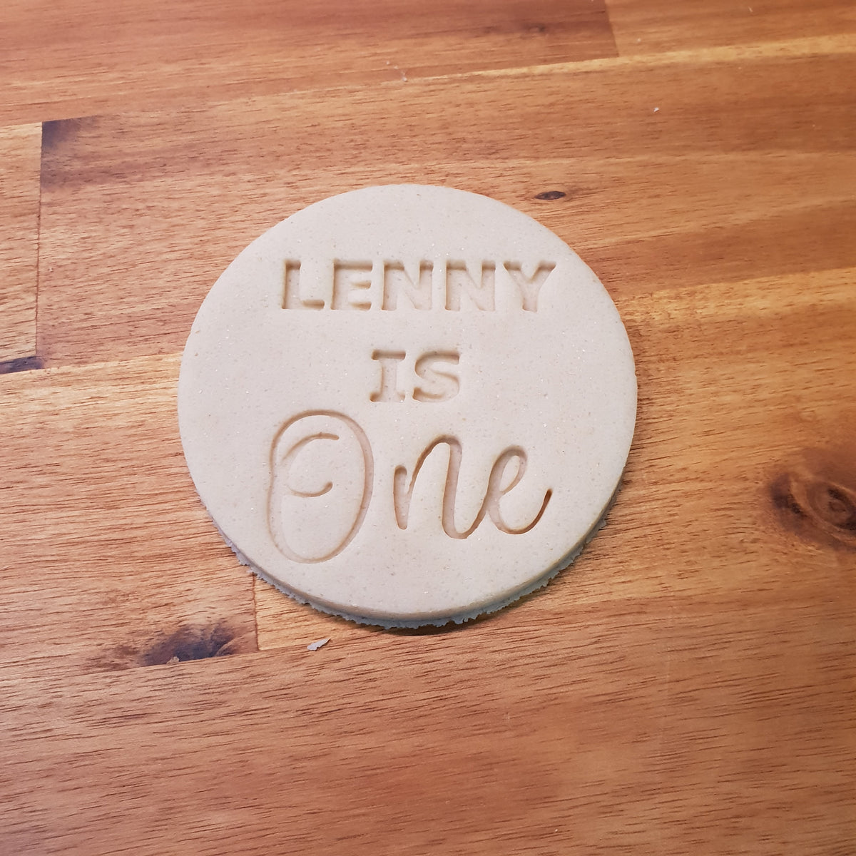 Custom Birthday Cookie Cutter and Stamper Just Little Luxuries