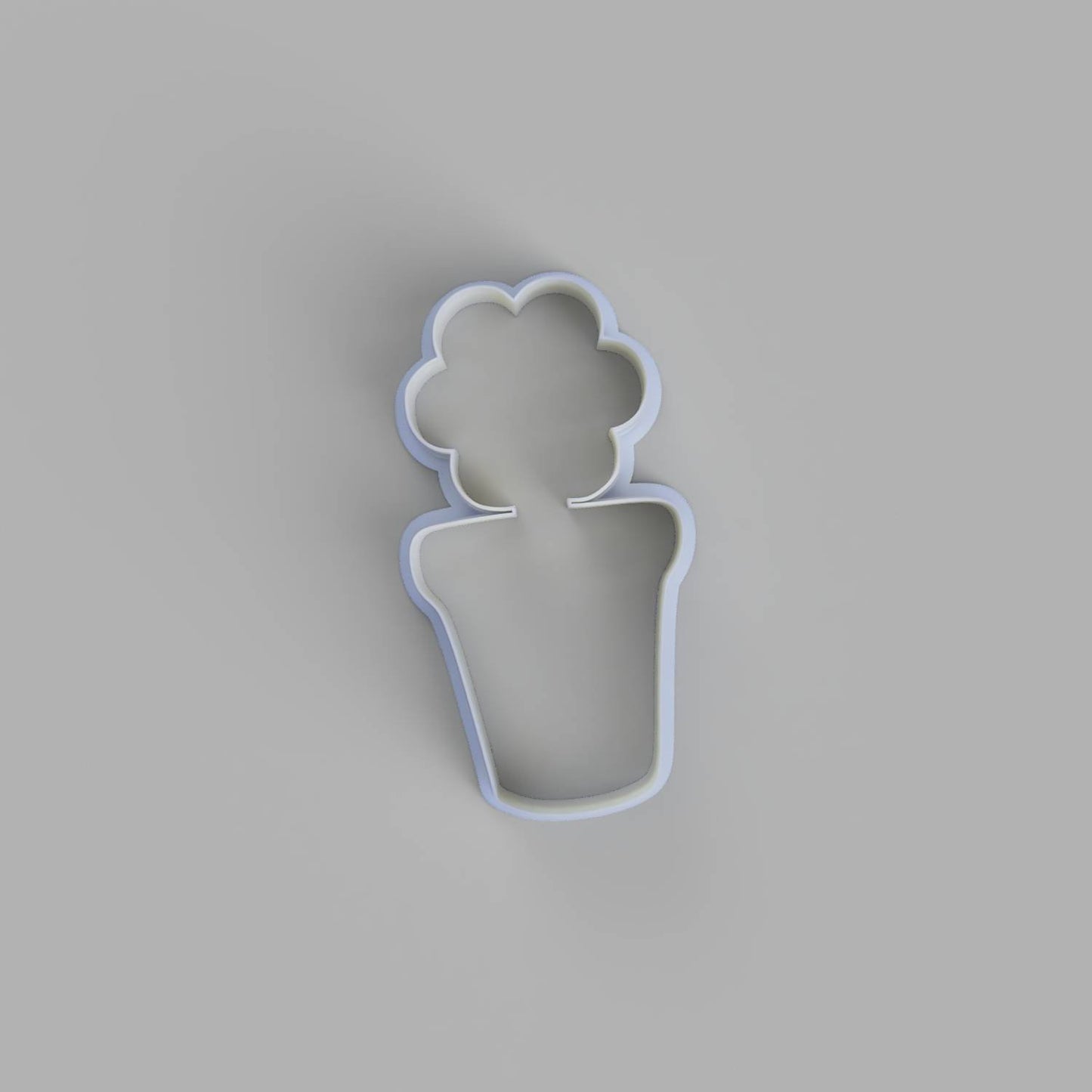 Kawaii flower in pot cookie cutter - just-little-luxuries